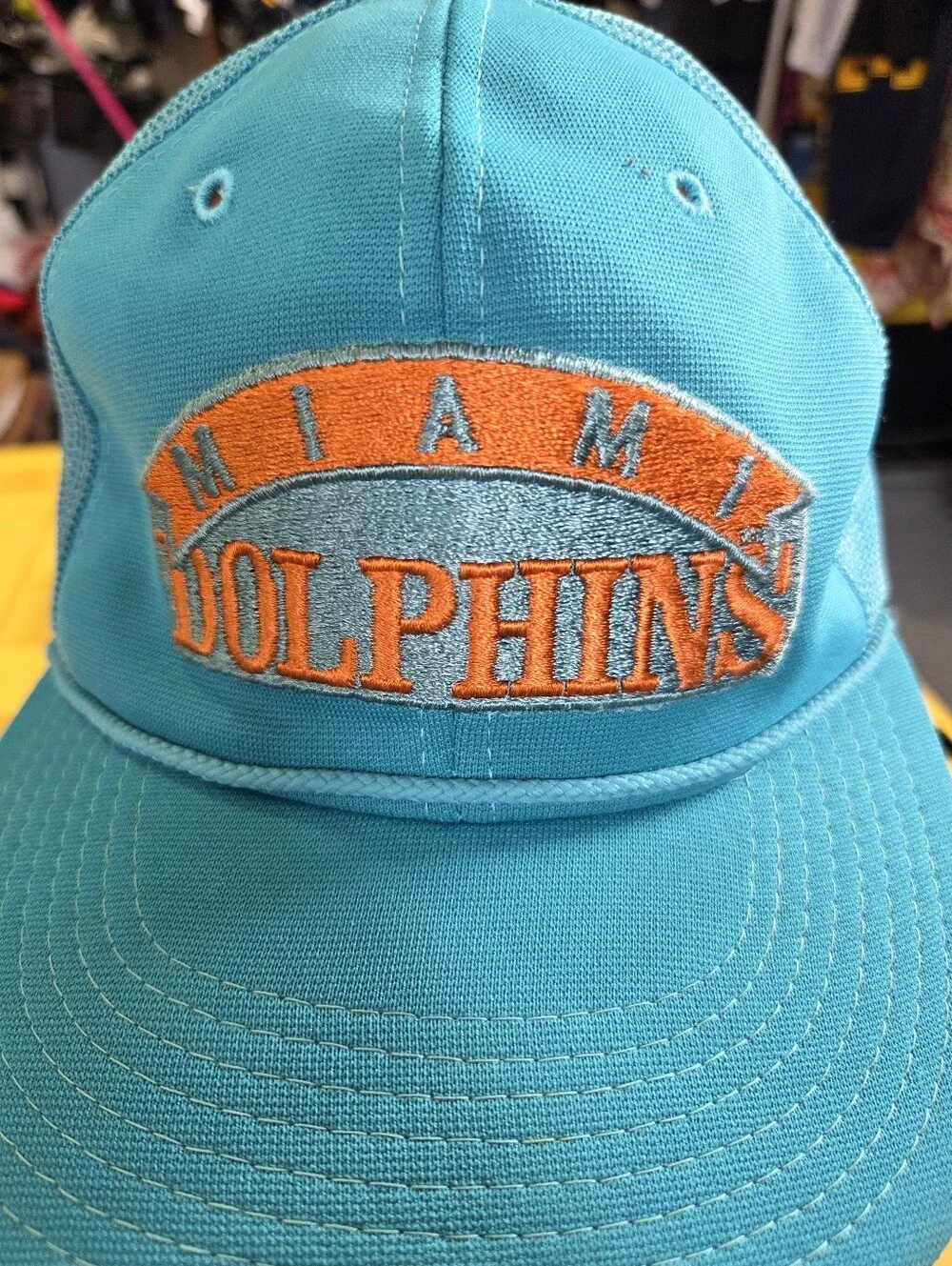 Vintage Sports specialties nfl miami dolphins hatDiscoloration on the inside a